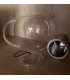 Théière verre familiale 1.5 Litre avec filtre inox